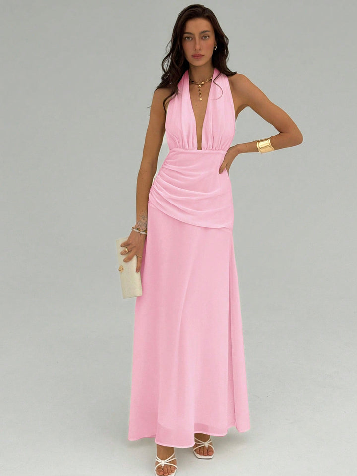Rochie maxi SHEIN, roz