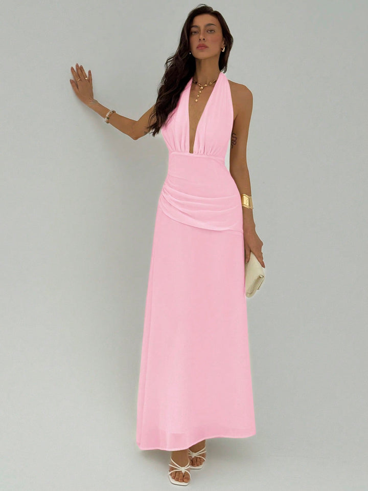 Rochie maxi SHEIN, roz