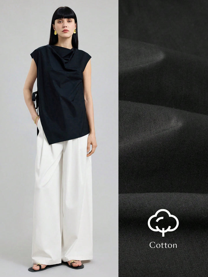 Top SHEIN, negru