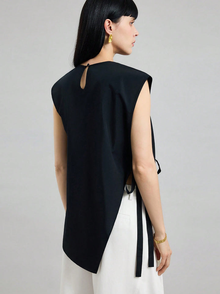 Top SHEIN, negru