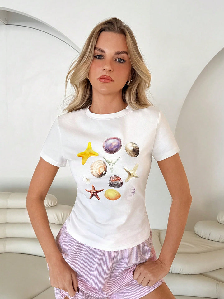Tricou SHEIN, alb