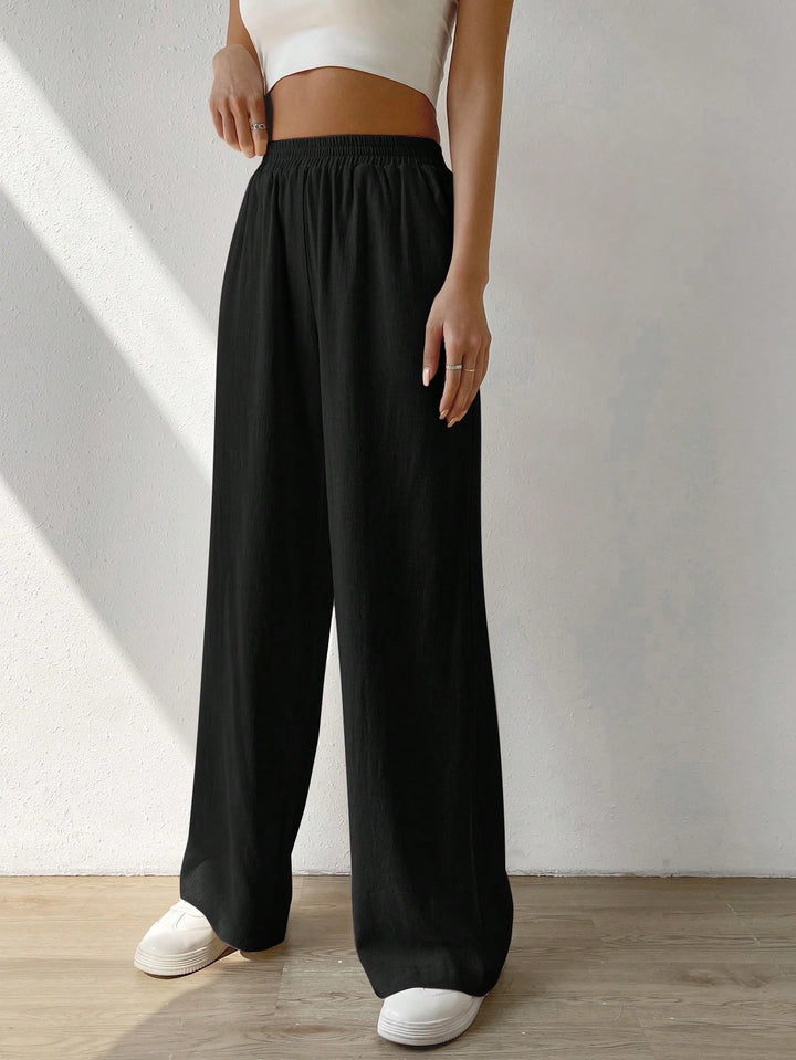 Pantaloni SHEIN, negru