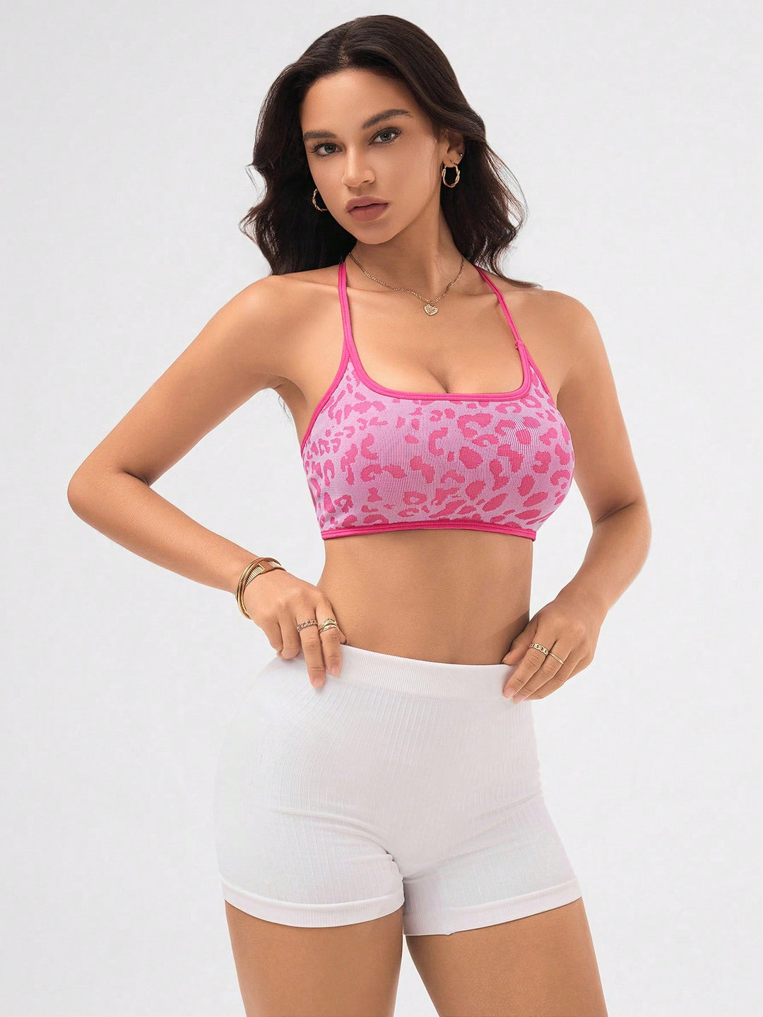 Bustieră sport SHEIN, roz