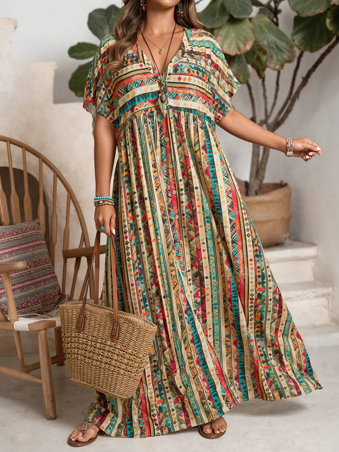 Rochie SHEIN, mix culori