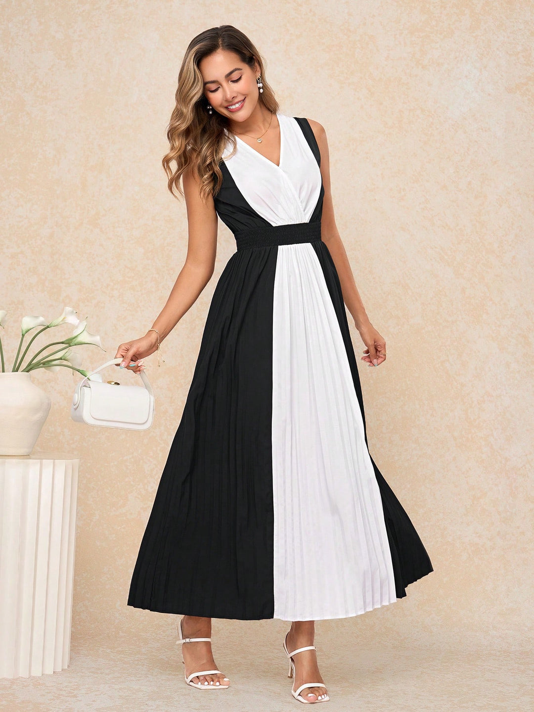 Rochie maxi SHEIN, negru