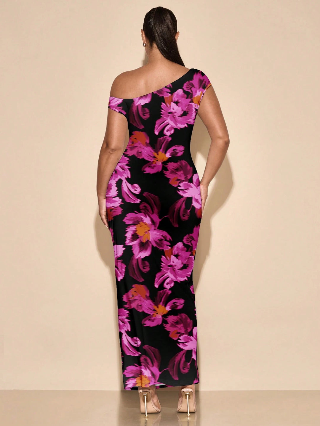 SHEIN maxi dress, mixed colors