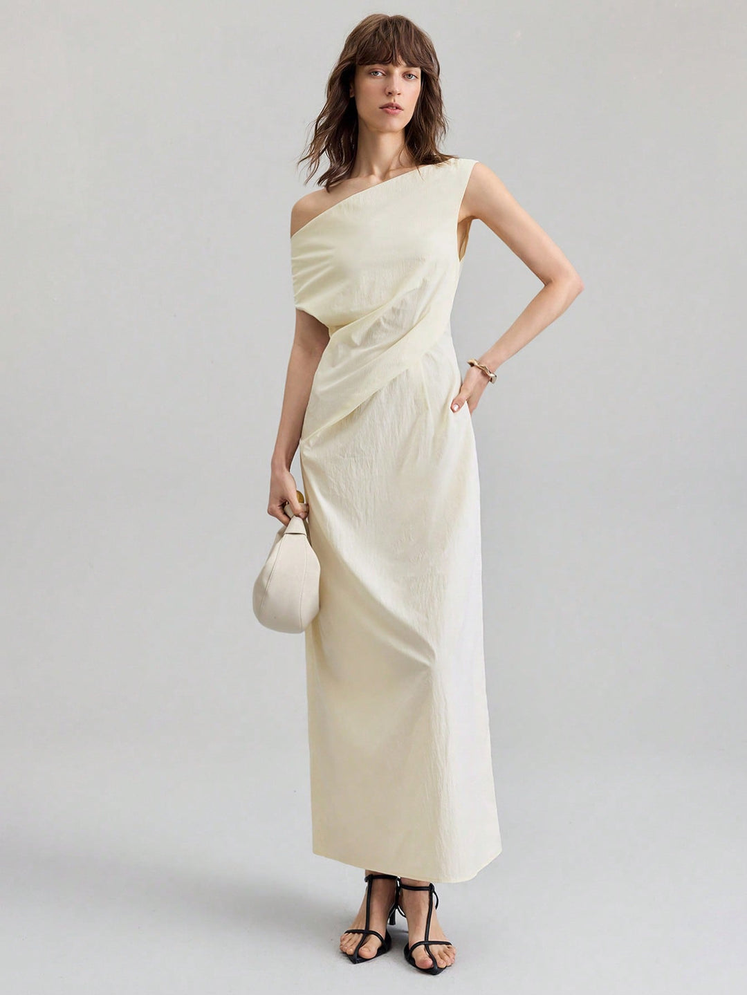 Rochie maxi SHEIN, bej