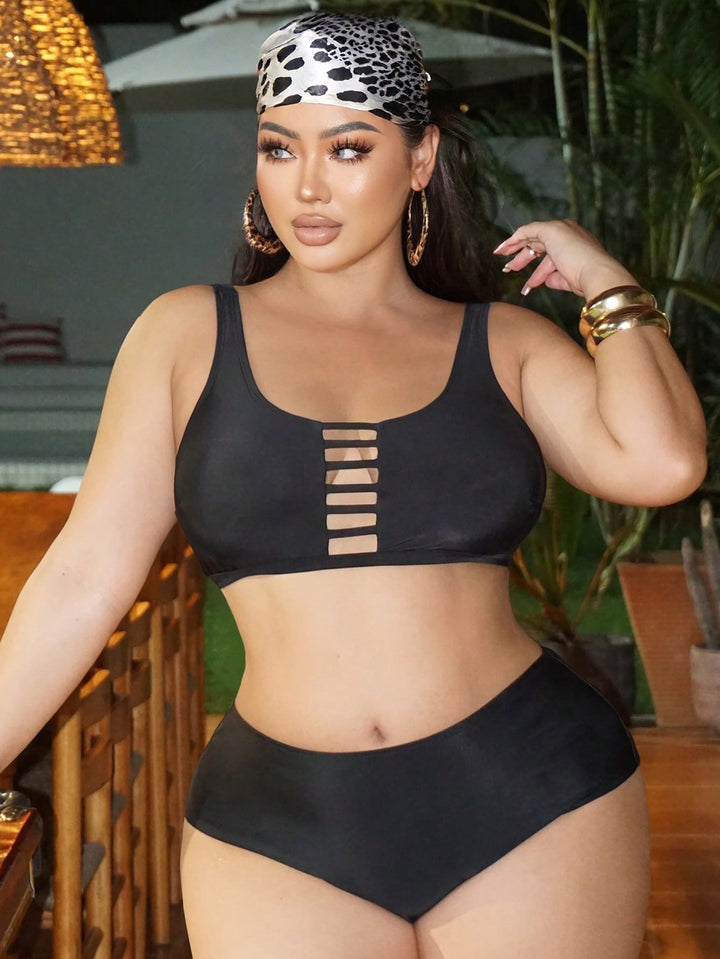 Set bikini de baie SHEIN, negru