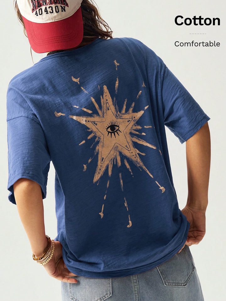 Tricou SHEIN, albastru