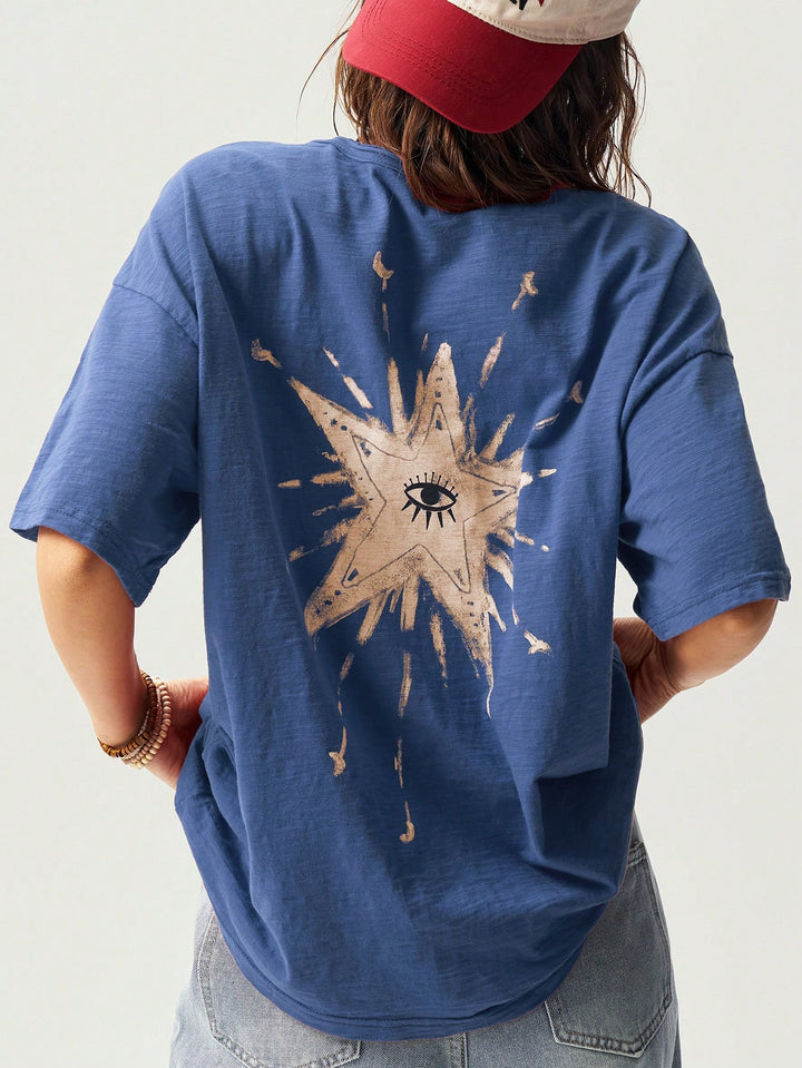 Tricou SHEIN, albastru