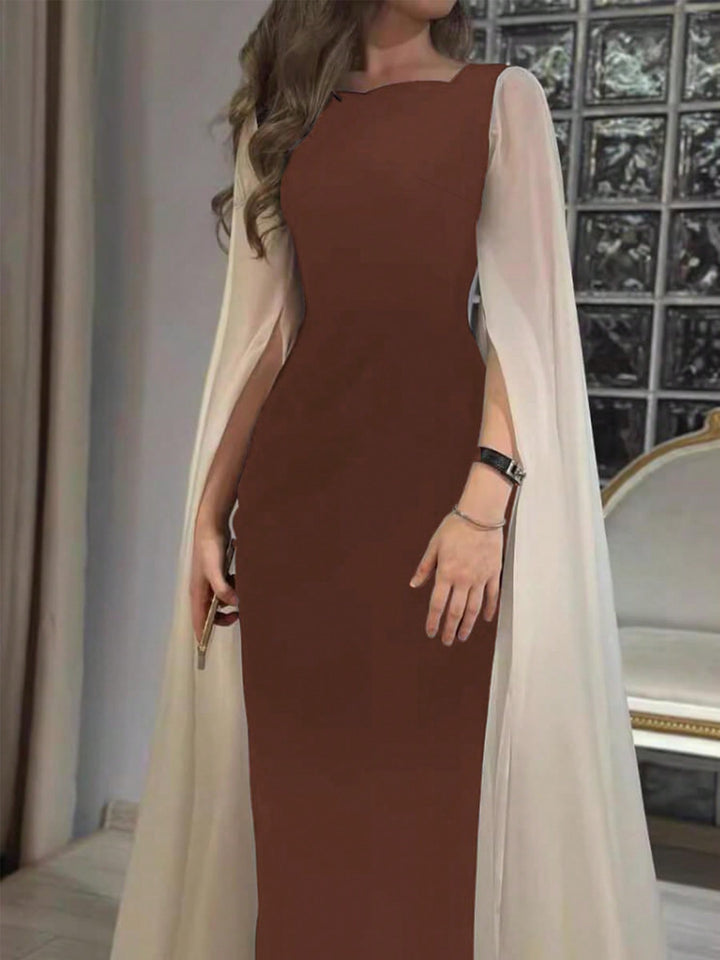 Rochie maxi SHEIN, maro