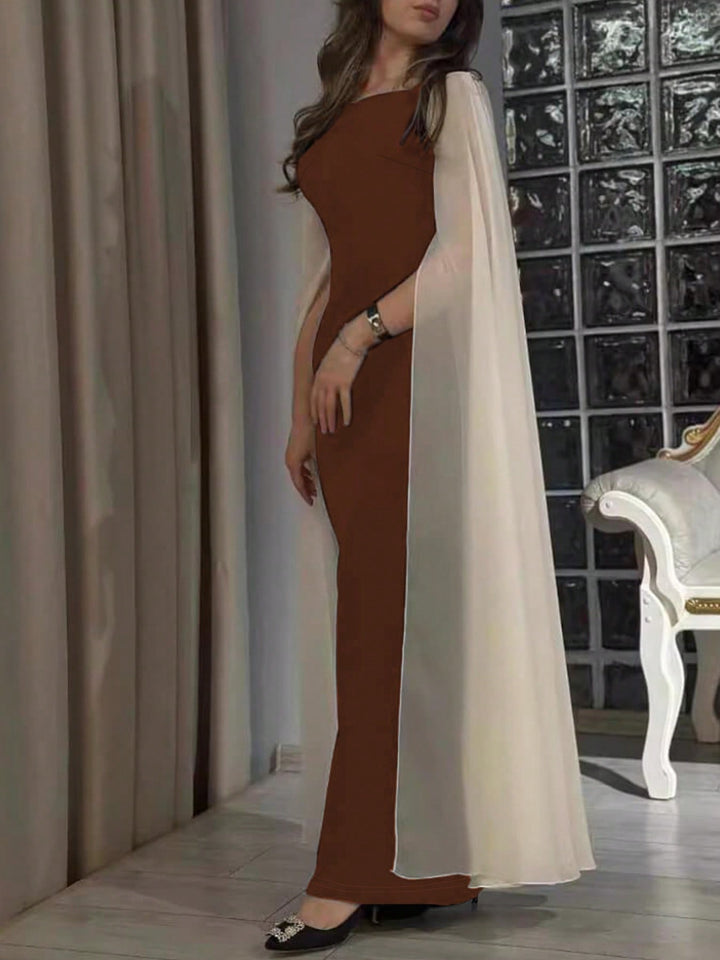 Rochie maxi SHEIN, maro