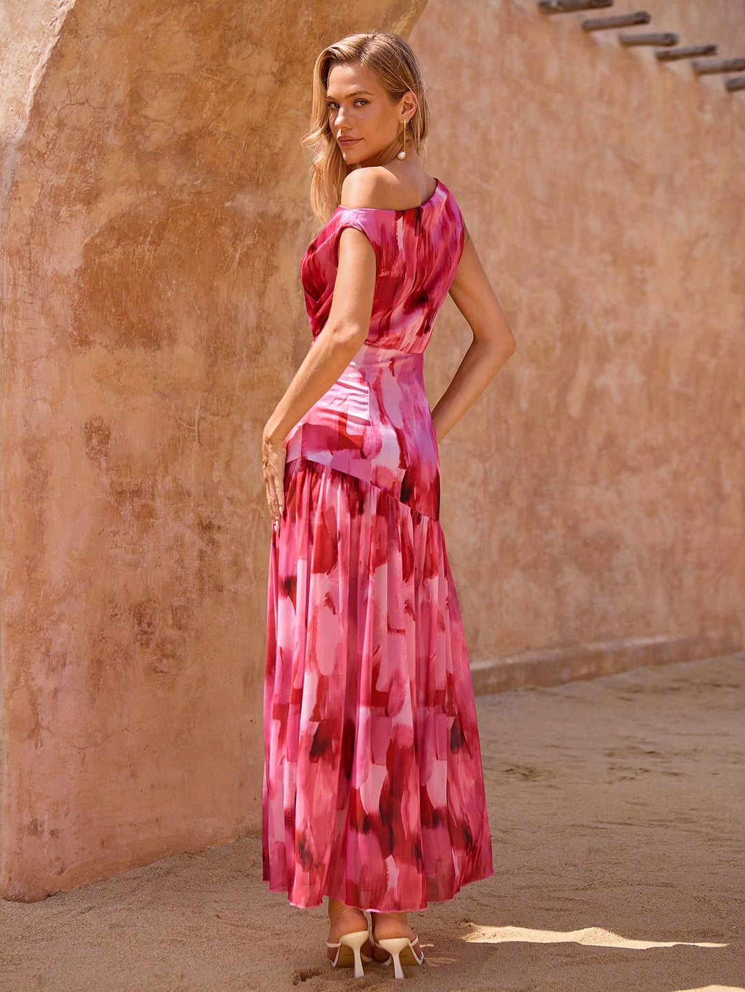 Rochie midi SHEIN, mix culori