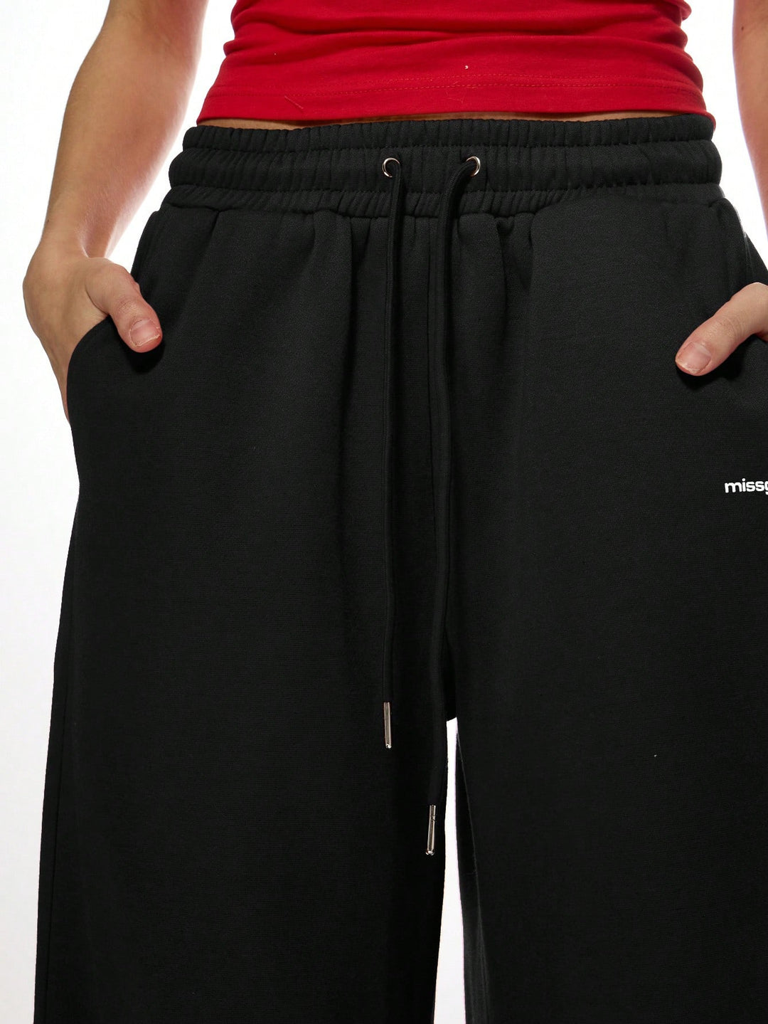 Pantaloni SHEIN, negru