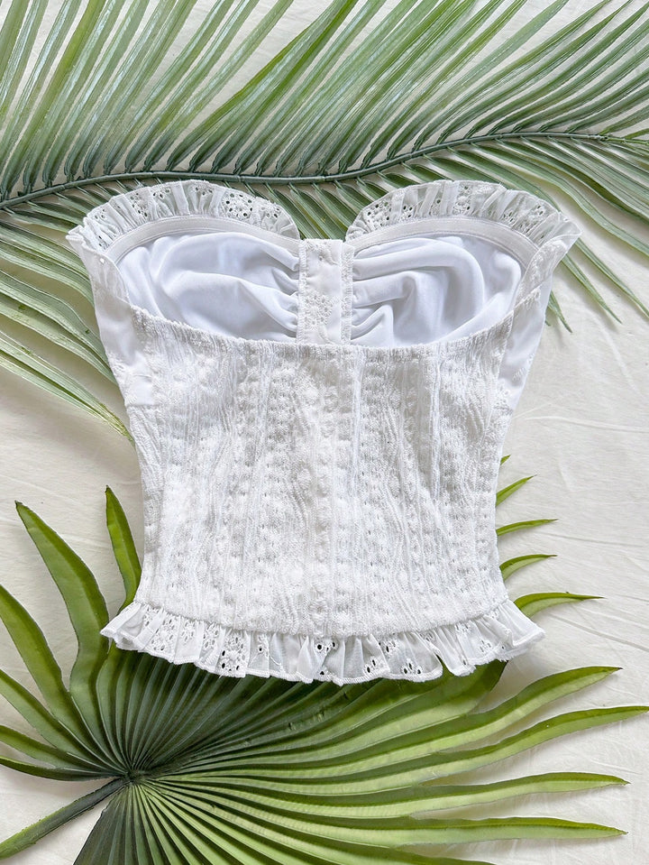 Top SHEIN, alb