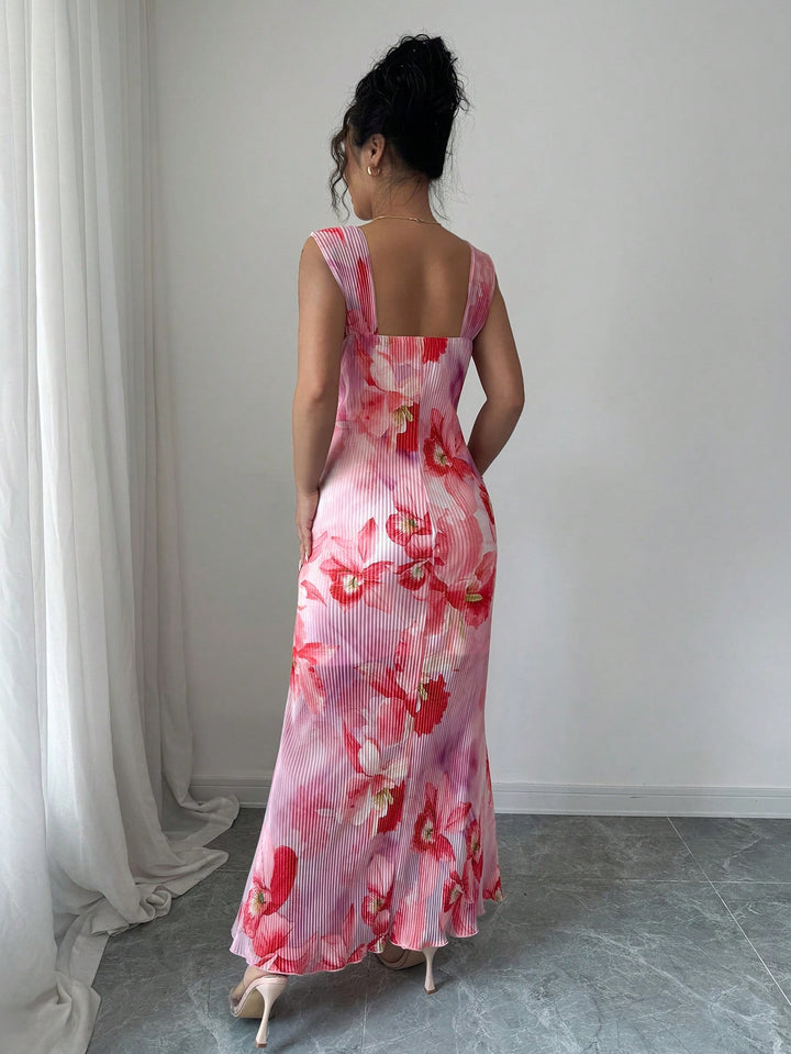 Rochie maxi SHEIN, roz