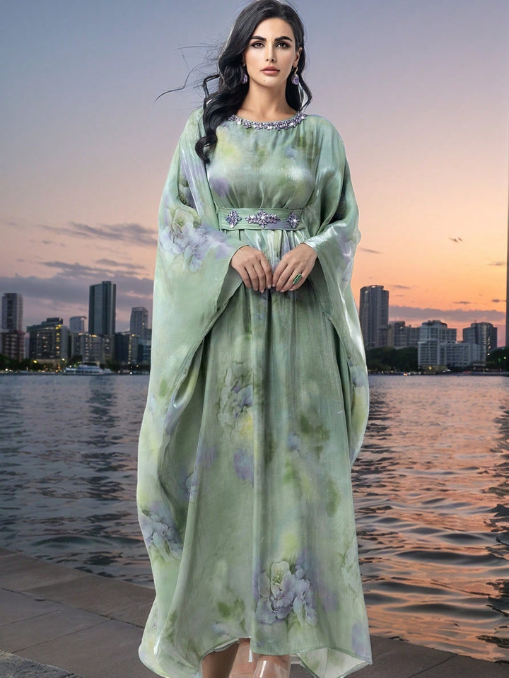 Rochie maxi SHEIN, mix culori