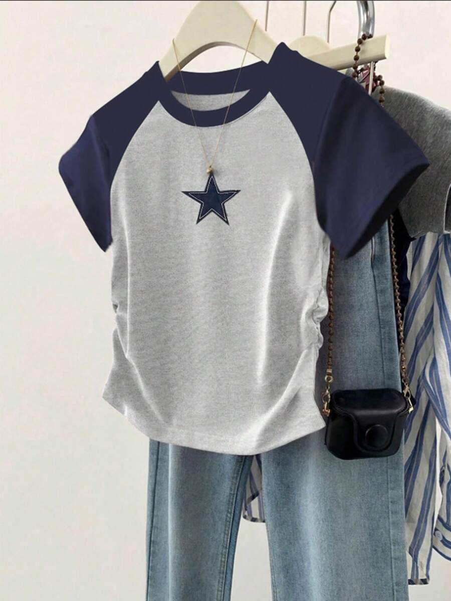 Tricou SHEIN, gri
