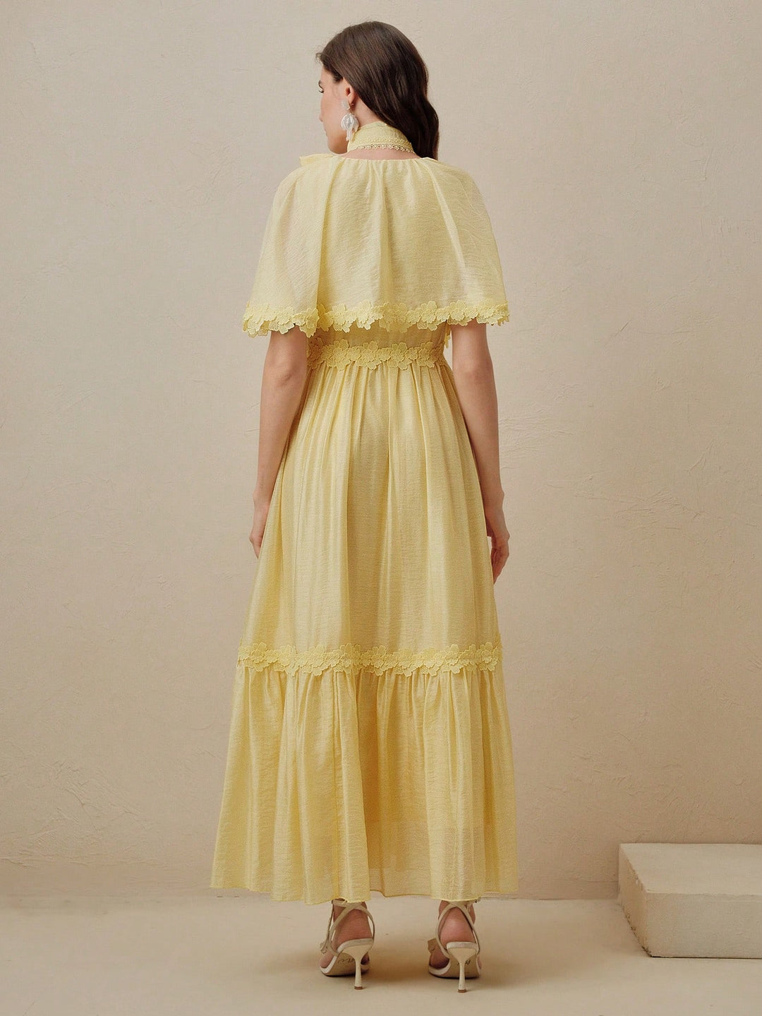 Rochie maxi SHEIN, galben