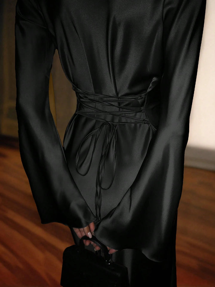 Rochie maxi SHEIN, negru