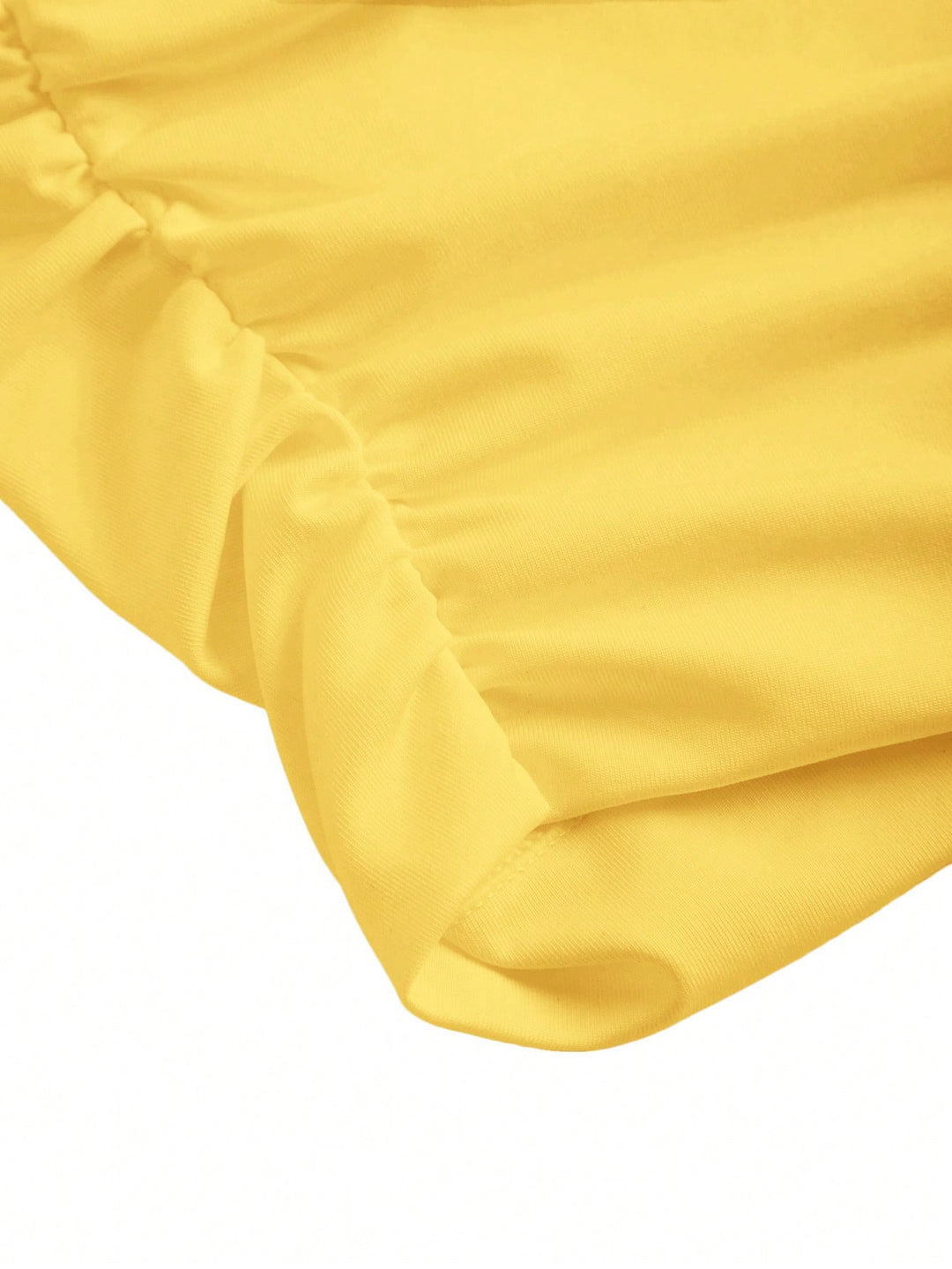 Top SHEIN, galben