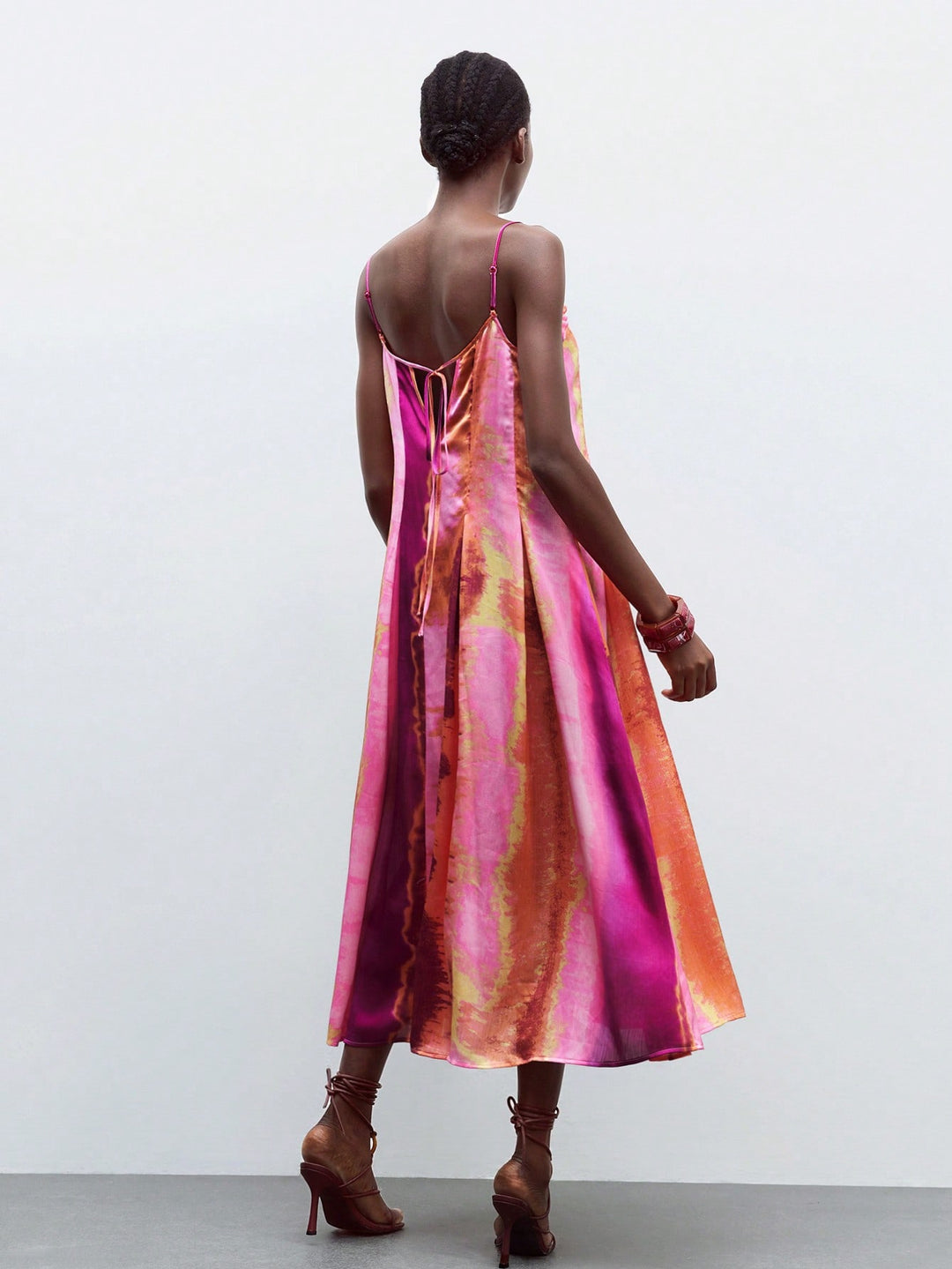 Rochie maxi SHEIN, mix culori