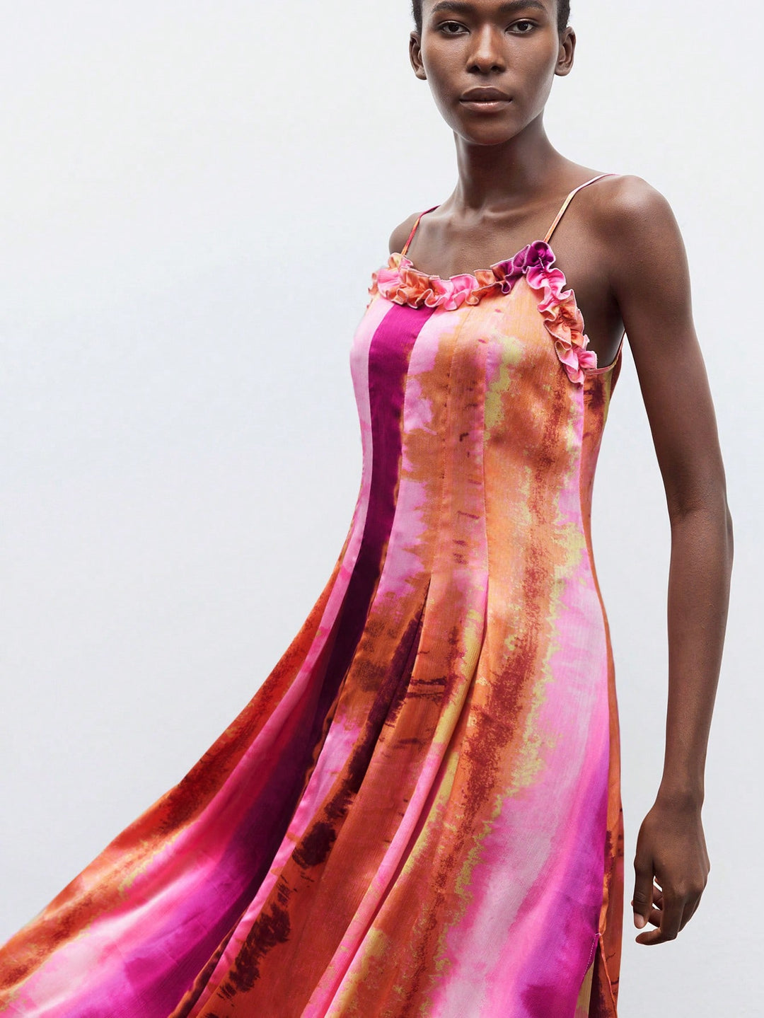 Rochie maxi SHEIN, mix culori