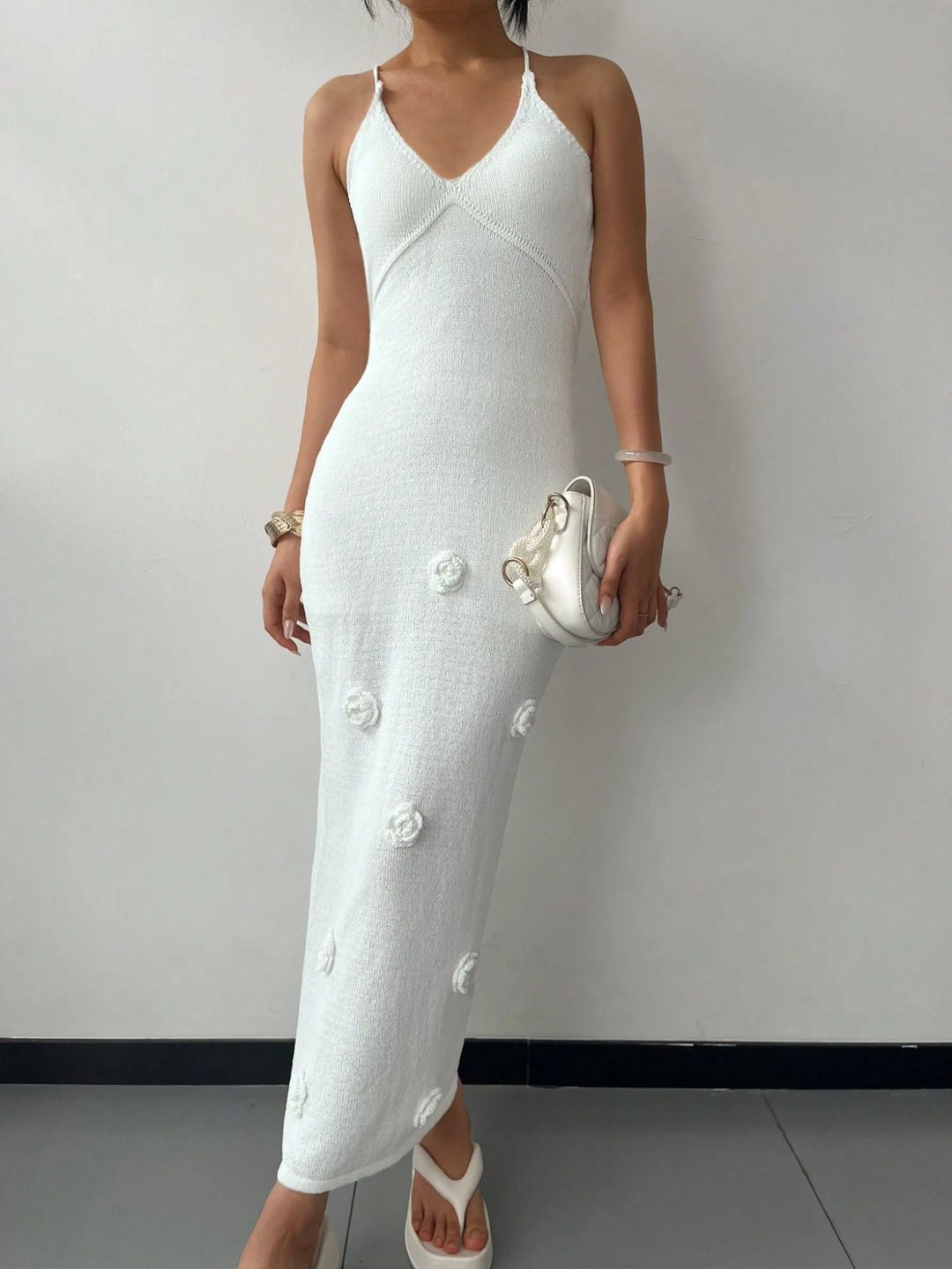 Rochie de plajă SHEIN, alb