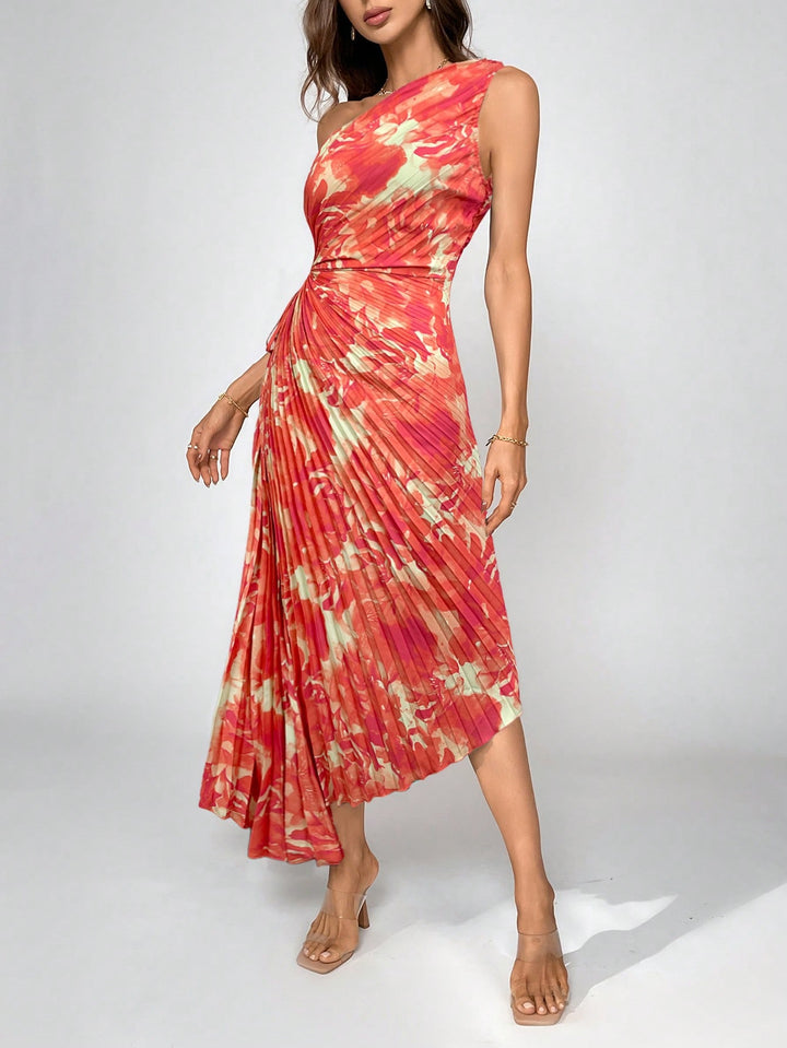 Rochie maxi SHEIN, portocaliu