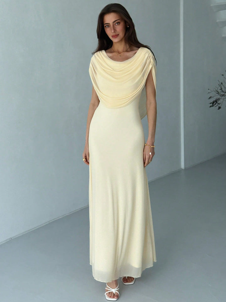 Rochie midi SHEIN, bej