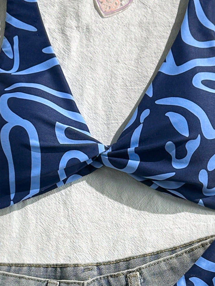 Set bikini SHEIN, mix culori