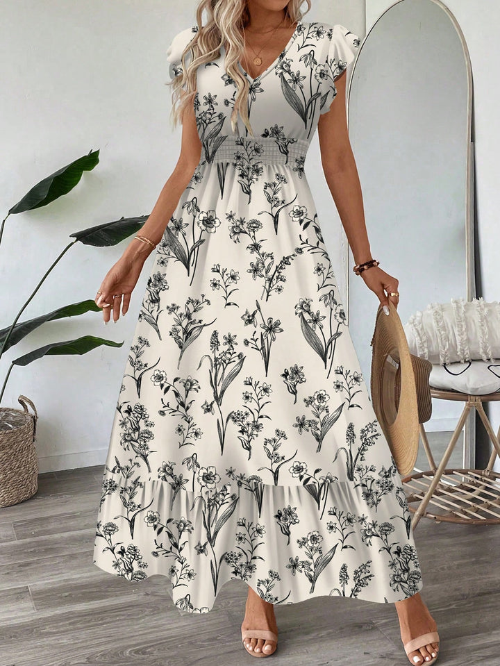Rochie maxi SHEIN, mix culori
