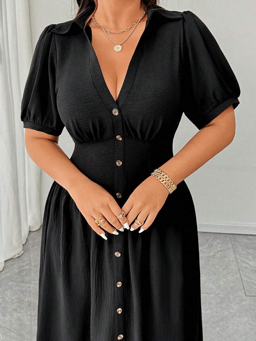 Rochie maxi SHEIN, negru