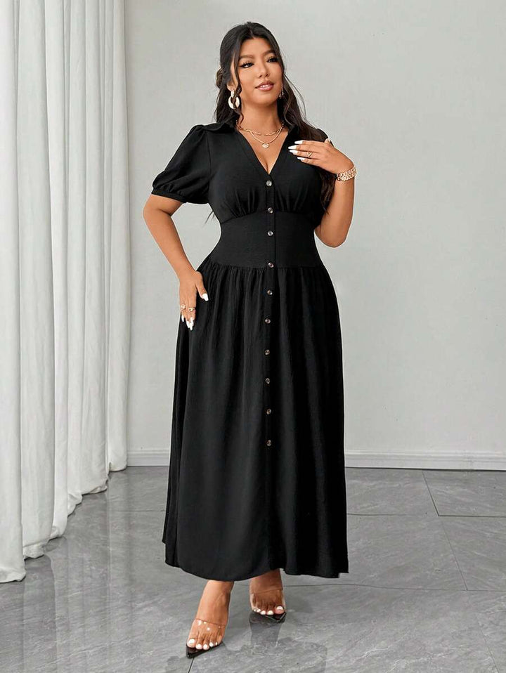 Rochie maxi SHEIN, negru