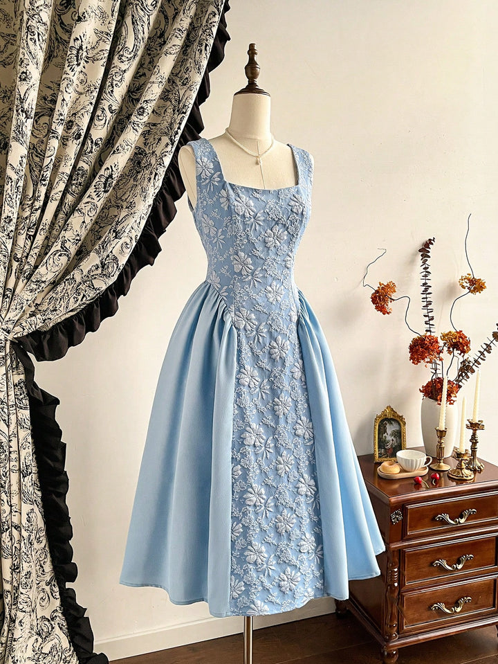 Rochie midi SHEIN, albastru