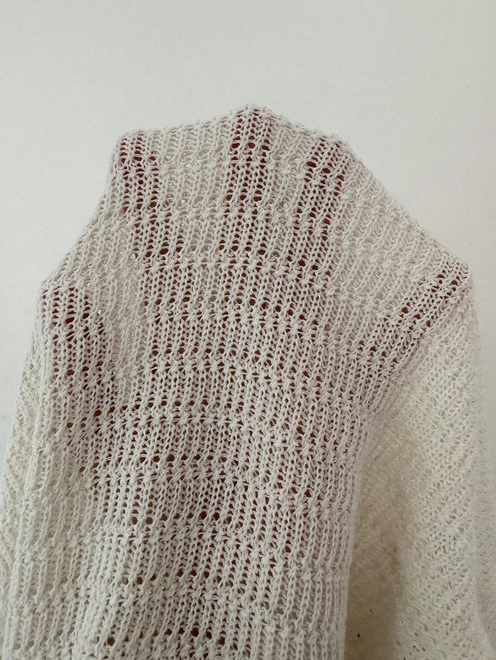 Cardigan SHEIN, alb