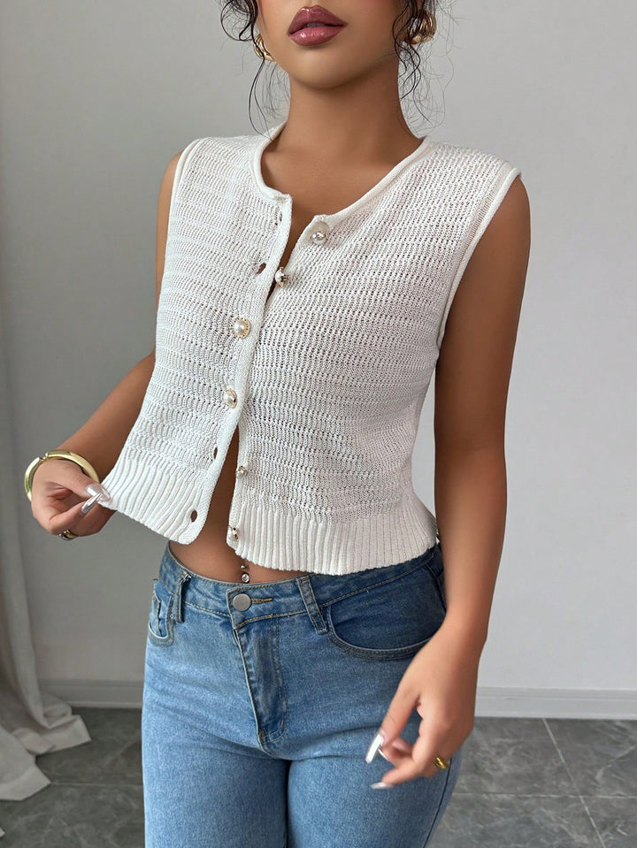 Cardigan SHEIN, alb