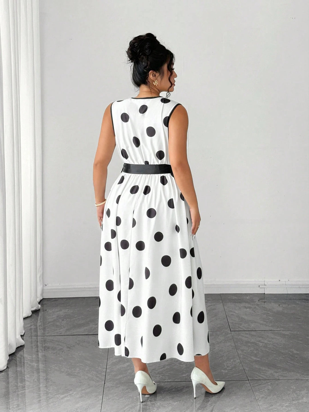 Rochie maxi SHEIN, alb
