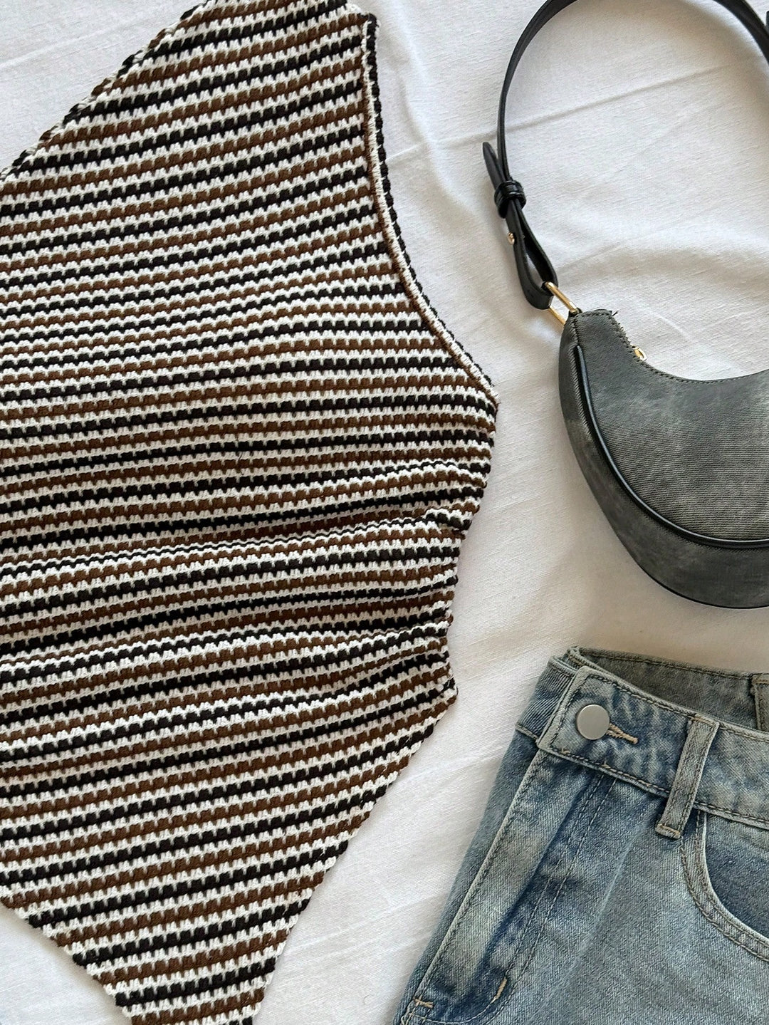 Top Shein, mix culori