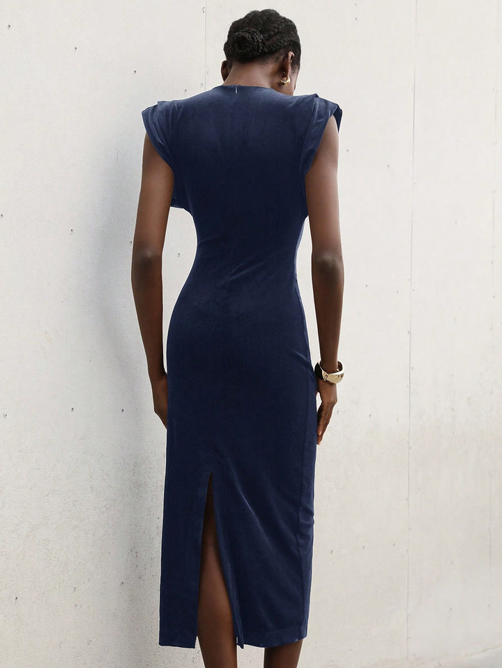 Rochie midi Shein, albastru