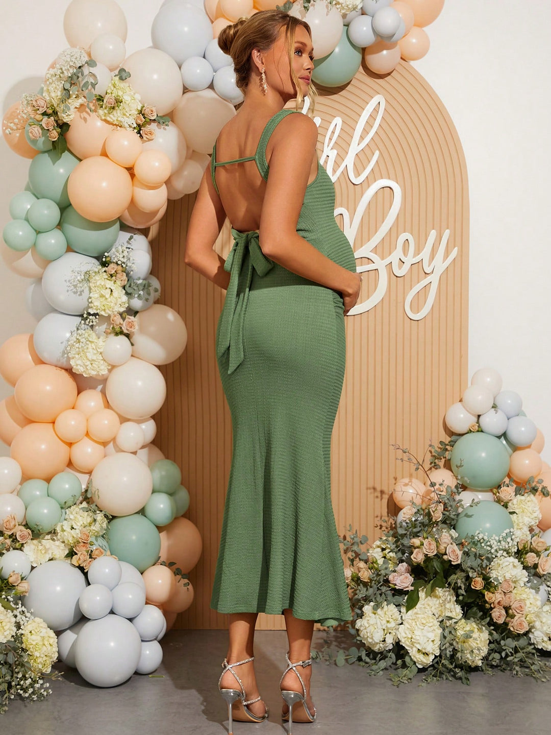 Rochie SHEIN, verde
