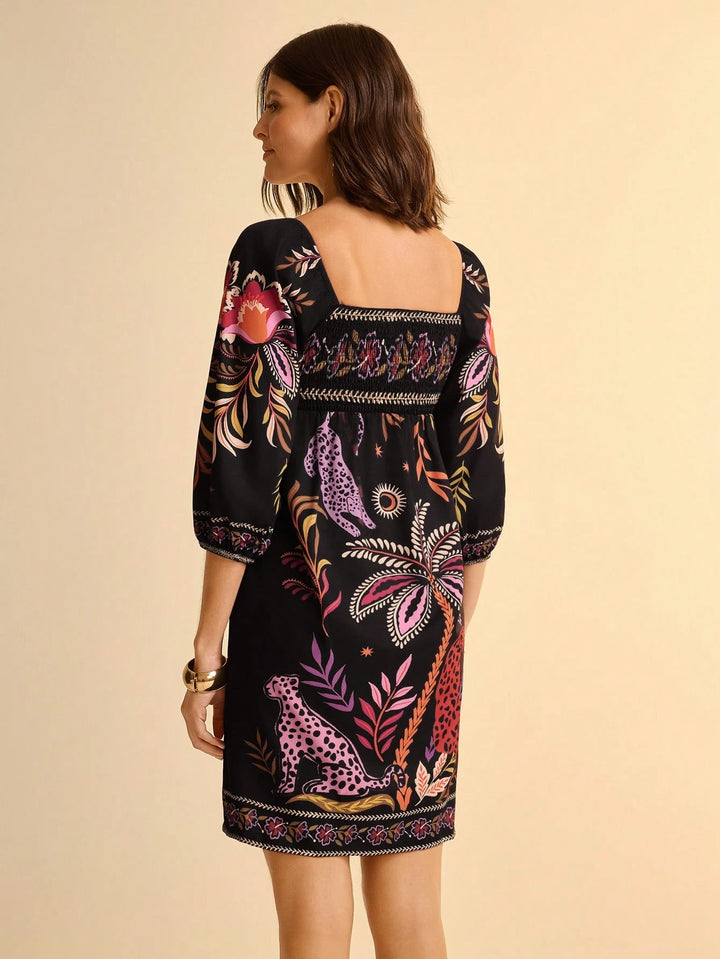 SHEIN mini ruha, fekete