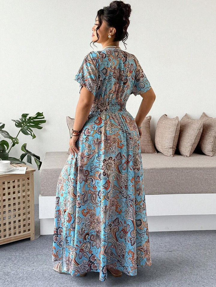 Rochie maxi SHEIN, mix culori
