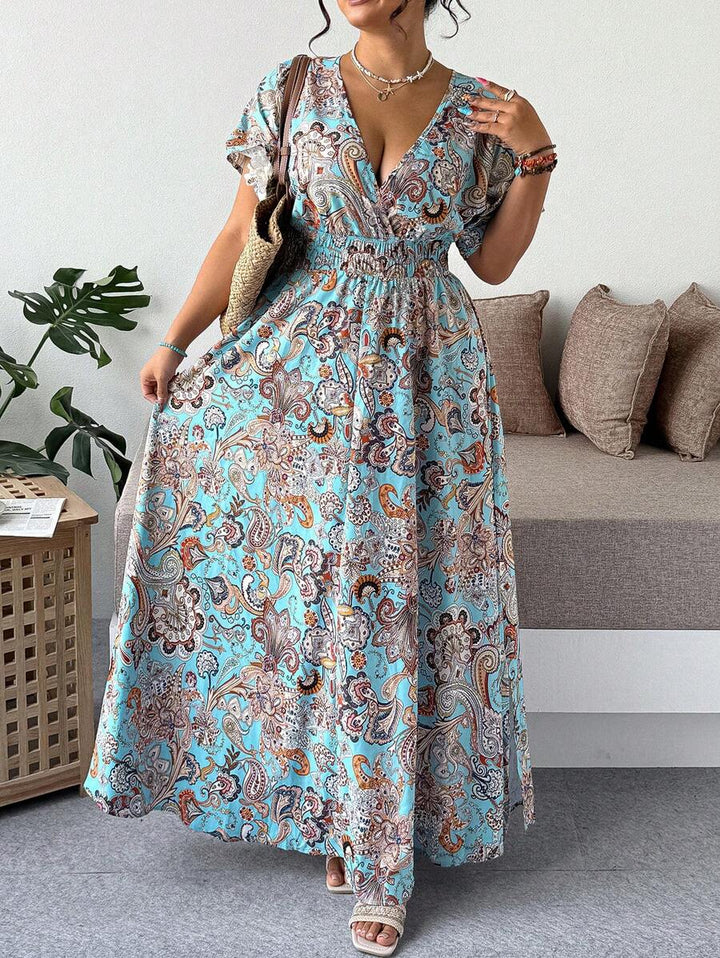 Rochie maxi SHEIN, mix culori