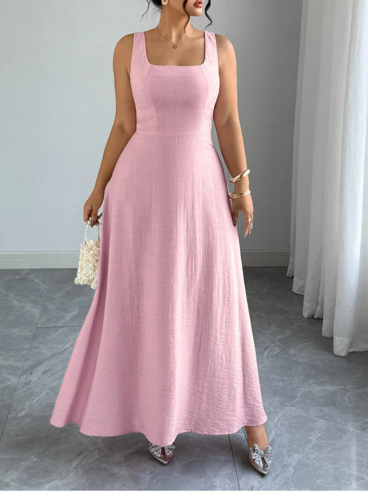 Rochie maxi SHEIN, roz