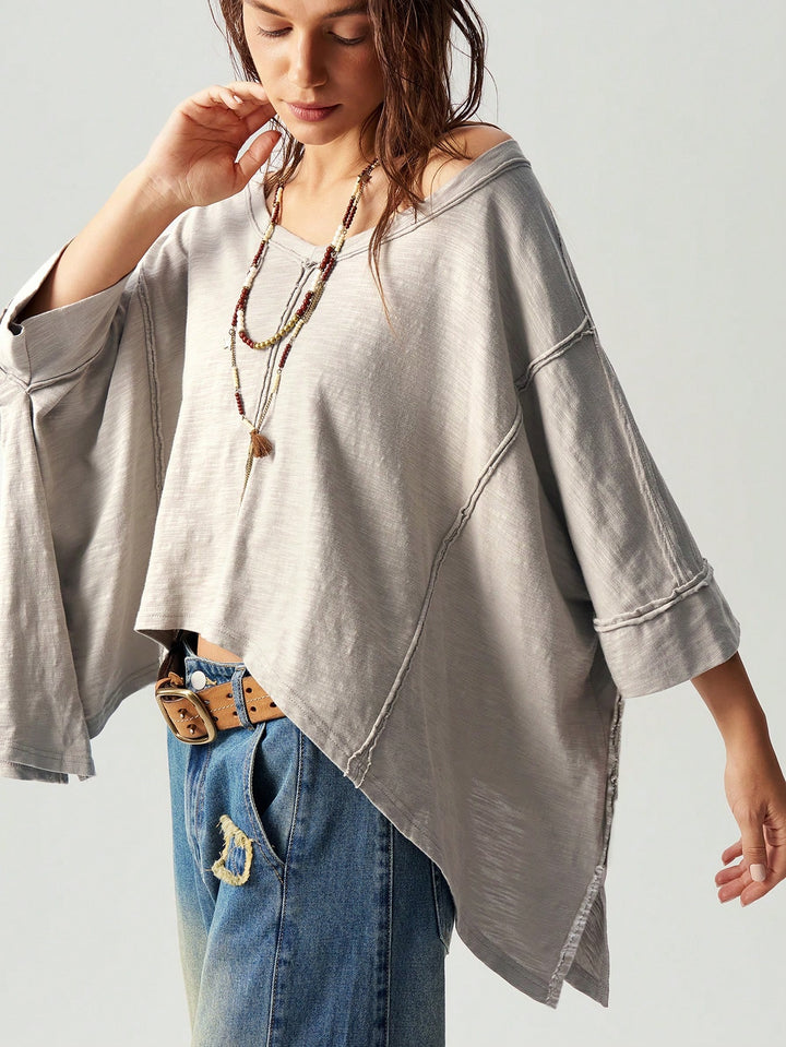 Tricou SHEIN, bej