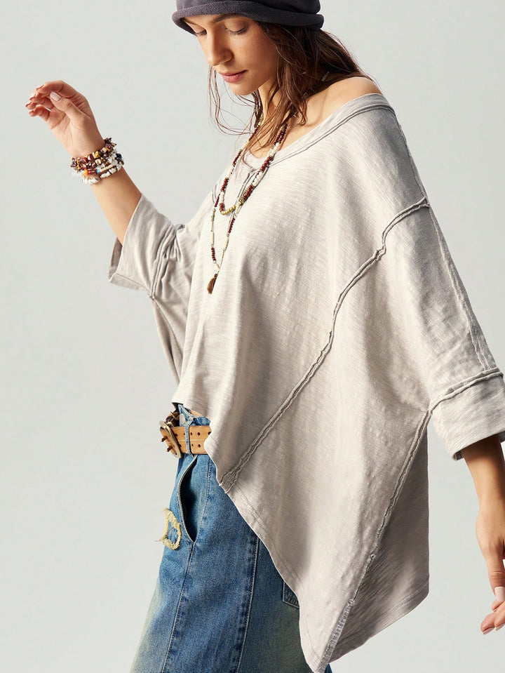 Tricou SHEIN, bej