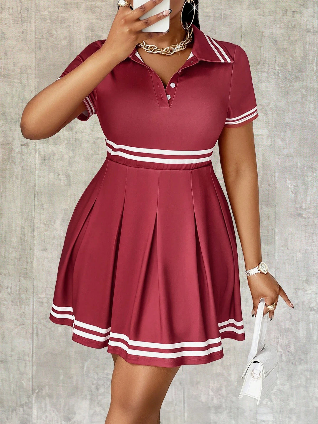 Rochie mini SHEIN, roșu