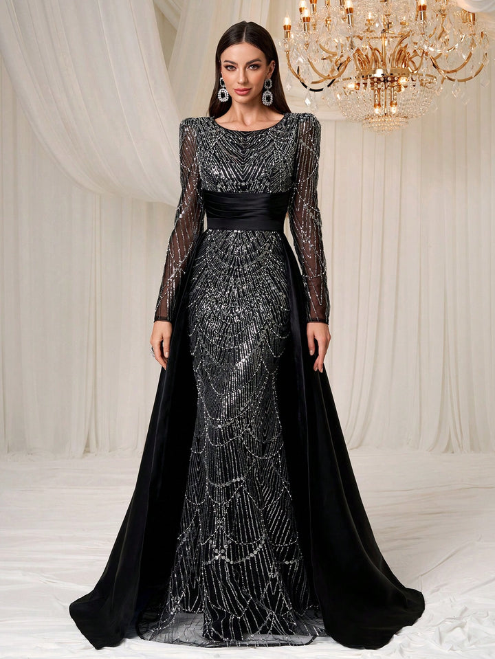 Rochie de ocazie  SHEIN, negru