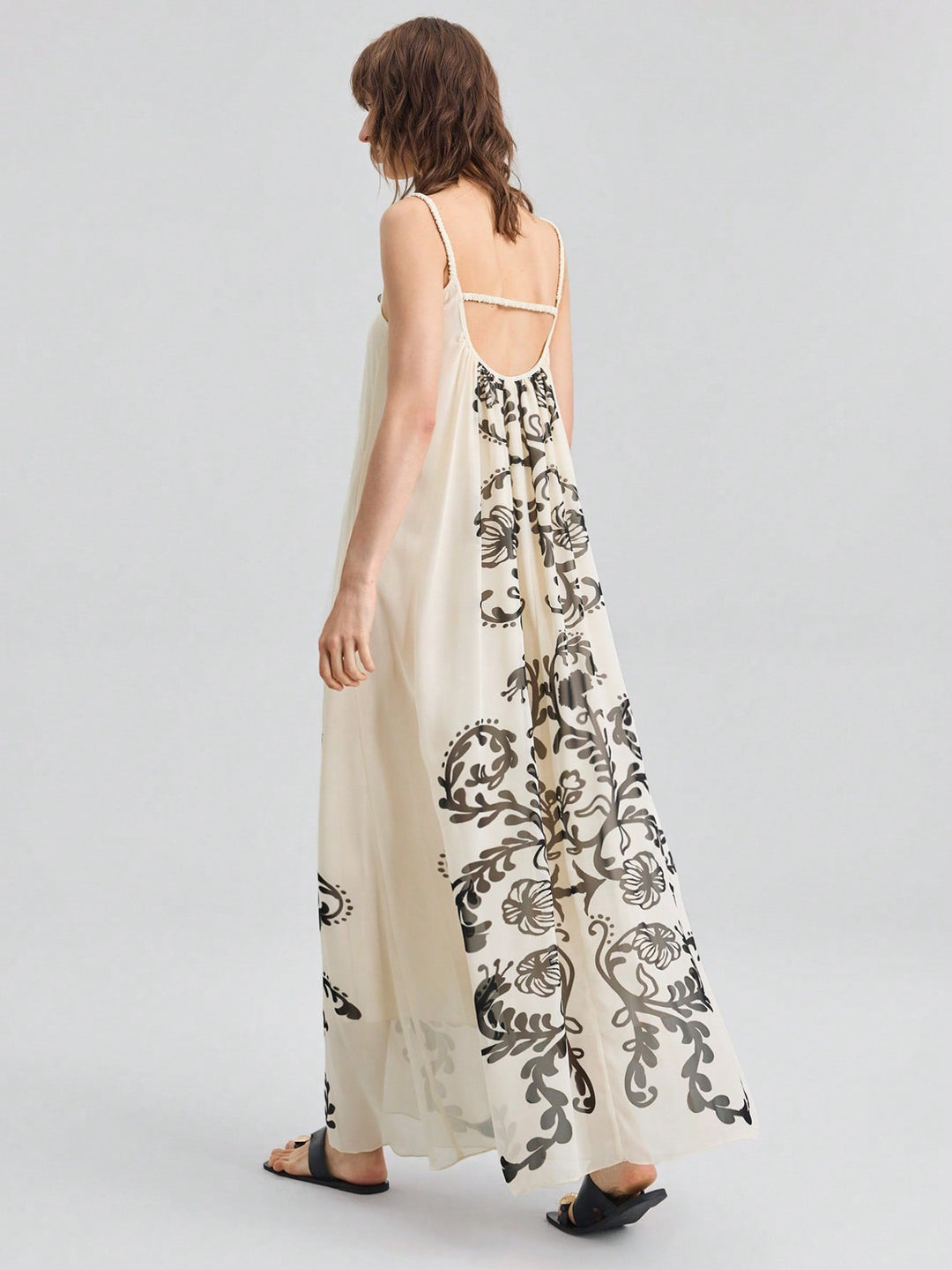 Rochie maxi SHEIN, mix culori